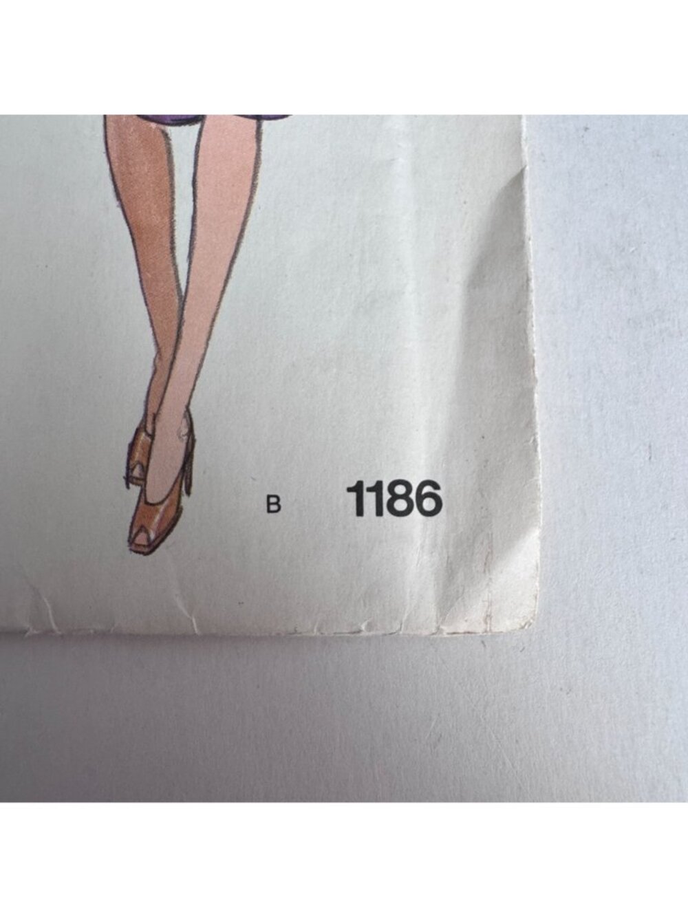 Vogue Sewing Pattern 1186 Teal Traina A-Line Dress 1975 Designer Vintage 12 UC - Picture 4 of 11